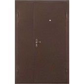 Дверь ПРОФИ DL-2050/1250/R мет/мет антик медь