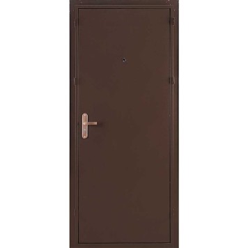 Дверь ПРОФИ PRO BMD-2060/860/L мет/мет антик медь-2