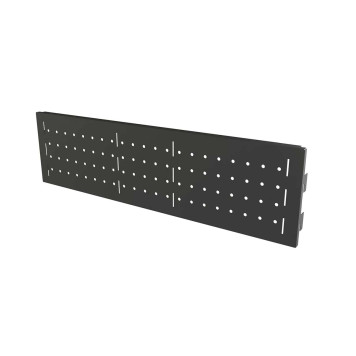 Перфорированная панель Титан-GS 596х160 черная