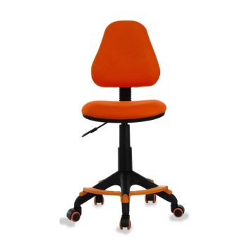 Детское кресло KD-4-F оранжевый-1