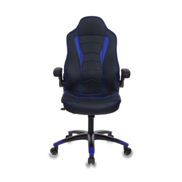 Игровое кресло VIKING-2 черный/синий-1