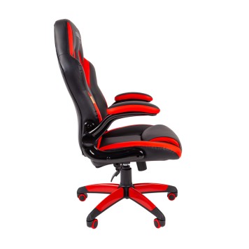 Игровое кресло GAME 15 черный/красный-2