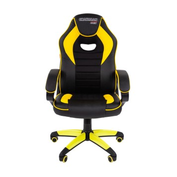 Игровое кресло GAME 16 черный/желтый-1