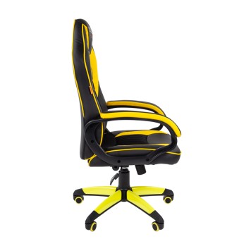 Игровое кресло GAME 16 черный/желтый-2