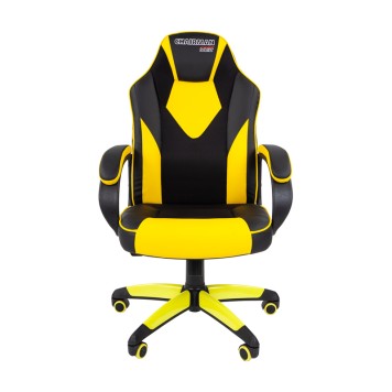 Игровое кресло GAME 17 черный/желтый-1