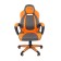 Игровое кресло GAME 20 серый/оранжевый