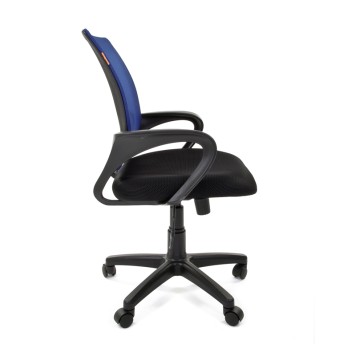 Кресло 696 BLACK-BLUE-2