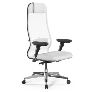 Кресло Synchro Sit-10 L1-115D-X2+Extra/Um00/Wm12/D13P(M24.B22.G18.W02) белый