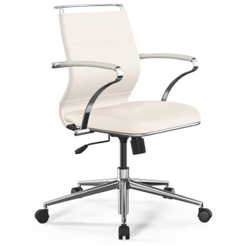 Кресло Метта Sit-Well M4-192K-Extra/Ach46/Wm12/K15cL (M09.B23.G18.W01) молочный