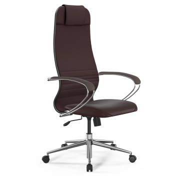 Кресло Метта ErgoLife Set-17/131/Sit-052 темно-коричневый