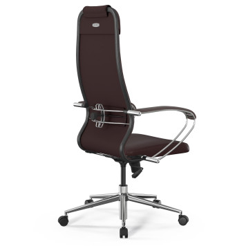 Кресло Метта ErgoLife Set-17/131/Sit-052 темно-коричневый-1