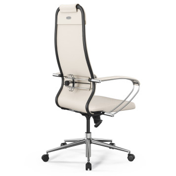 Кресло Метта ErgoLife Set-17/131/Sit-052 молочный-1