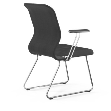 Кресло Метта Sit-8 Mr4-4T-Vivaldi/Uh00/Wh12/T4mV-c (F54) темно-серый-1