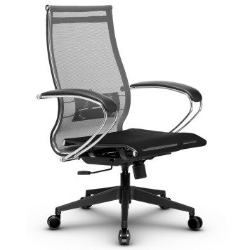 Кресло Метта-9/131/002 серый/черный