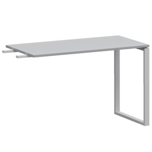 Бриф-приставка АМ.О-120.60 серый на металлокаркасе антрацит